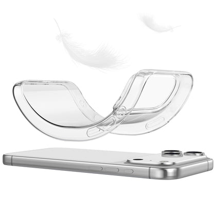 iPhone 18 Pro / 17 Pro Anti-Fingerprint TPU Case - Transparent_4