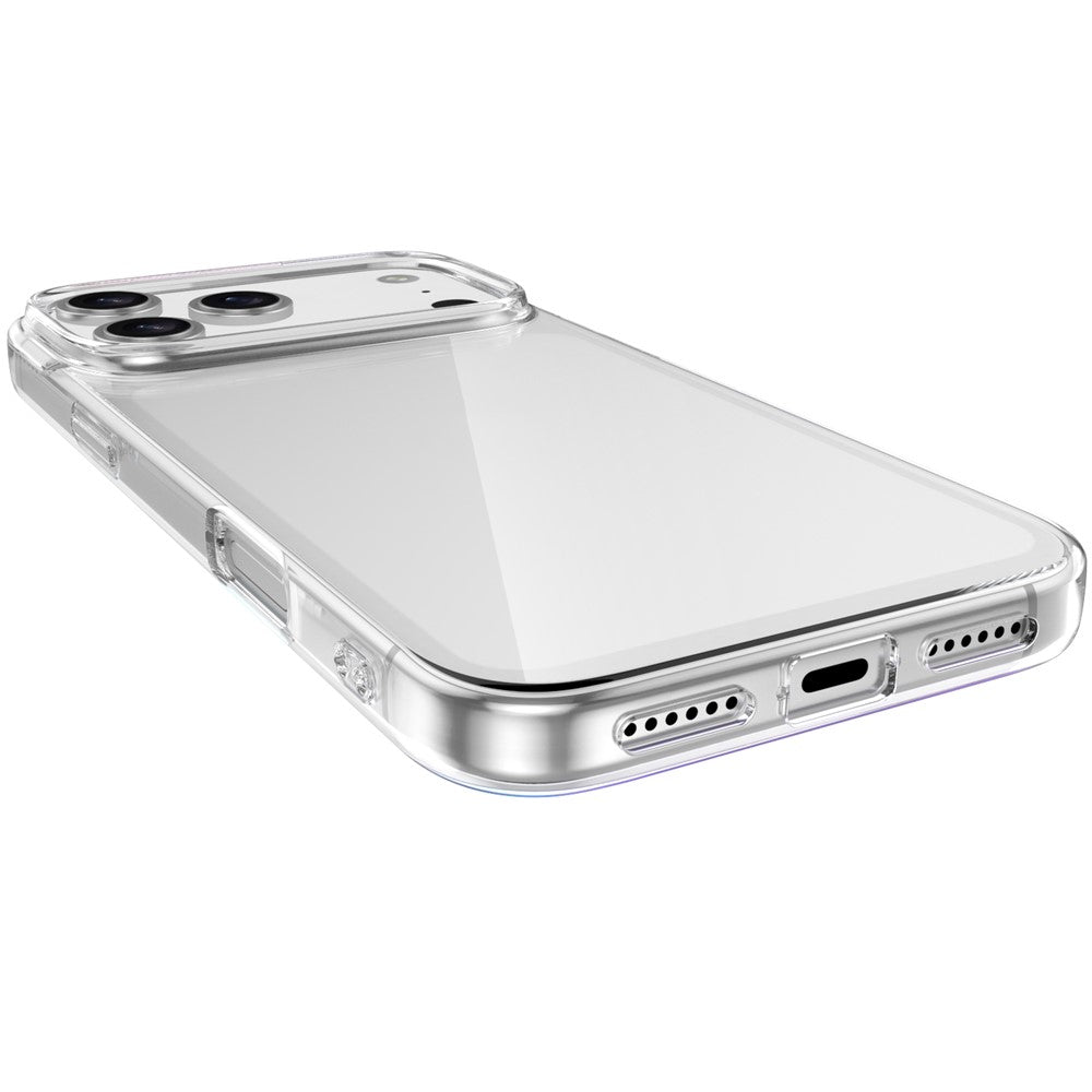 iPhone 18 Pro / 17 Pro Anti-Fingerprint TPU Case - Transparent_5
