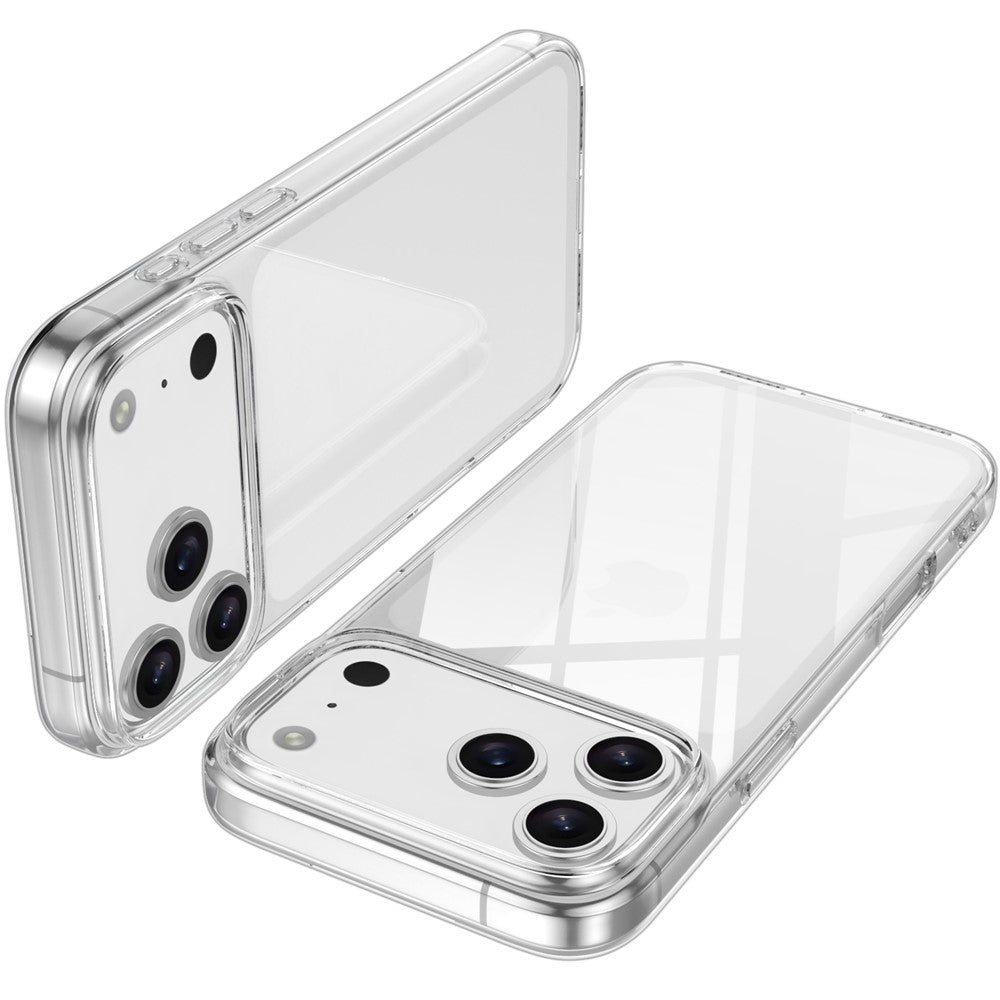 iPhone 18 Pro Max / 17 Pro Max Anti-Fingerprint TPU Case - Transparent_1