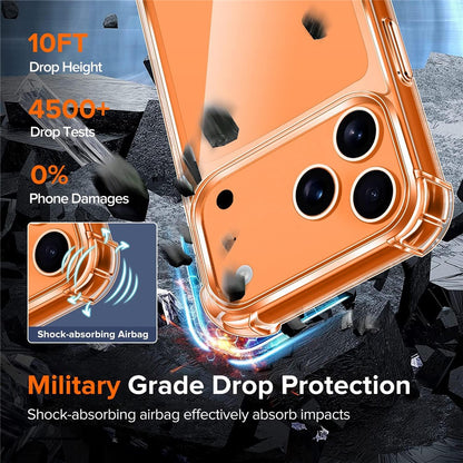 Hybrid Acrylic TPU Case iPhone 18 Pro / 17 Pro with Camera Protection - Transparent_4