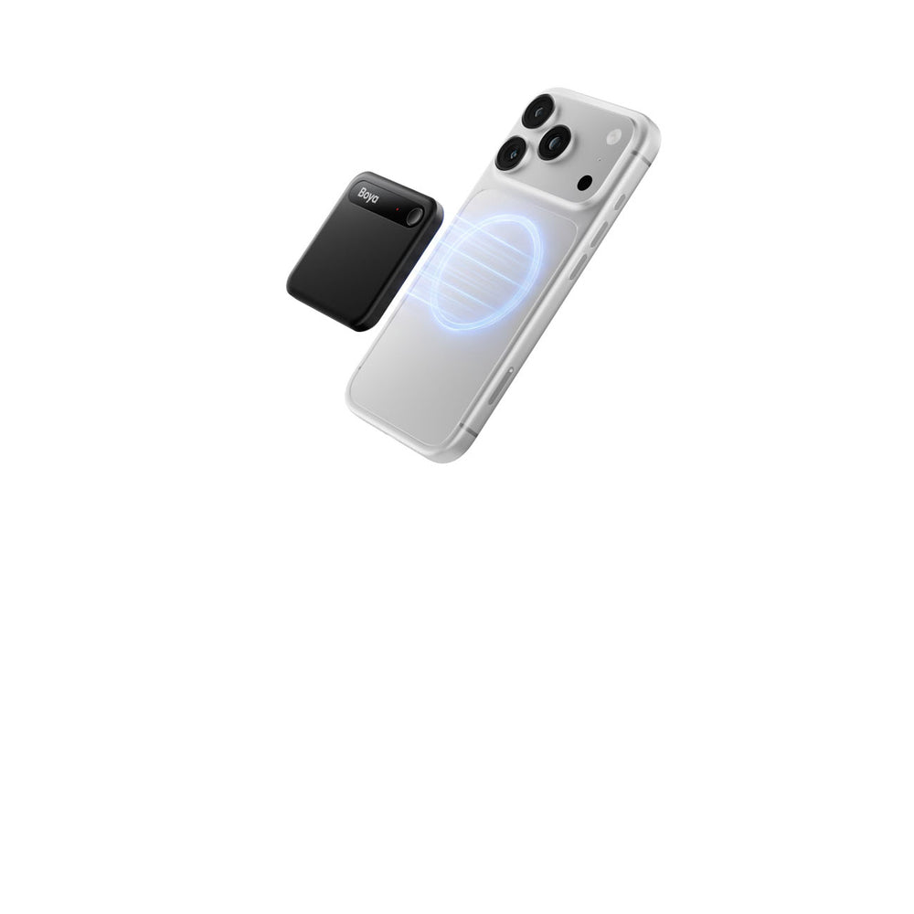 BOYA Notra Neo Voice Recorder with AI Transcription - Black_10