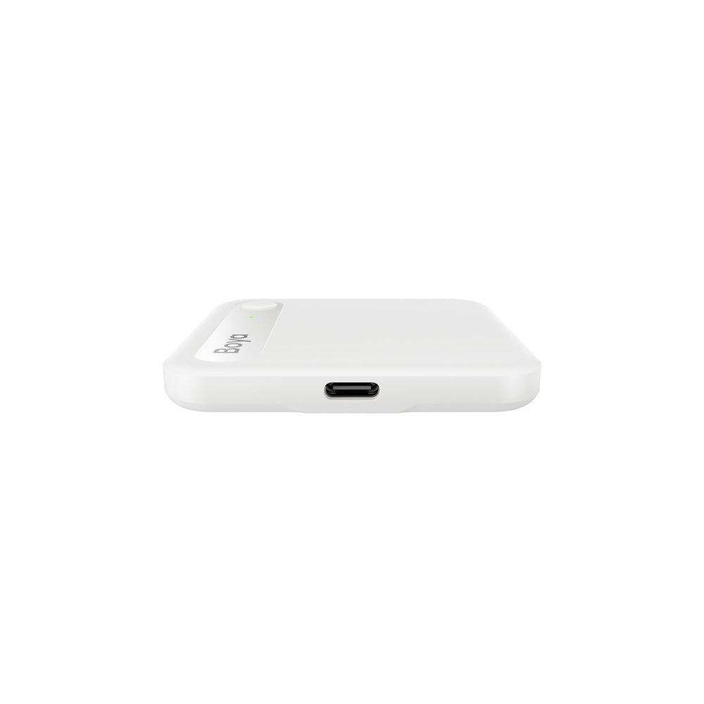 BOYA Notra Neo Voice Recorder with AI Transcription - White_9