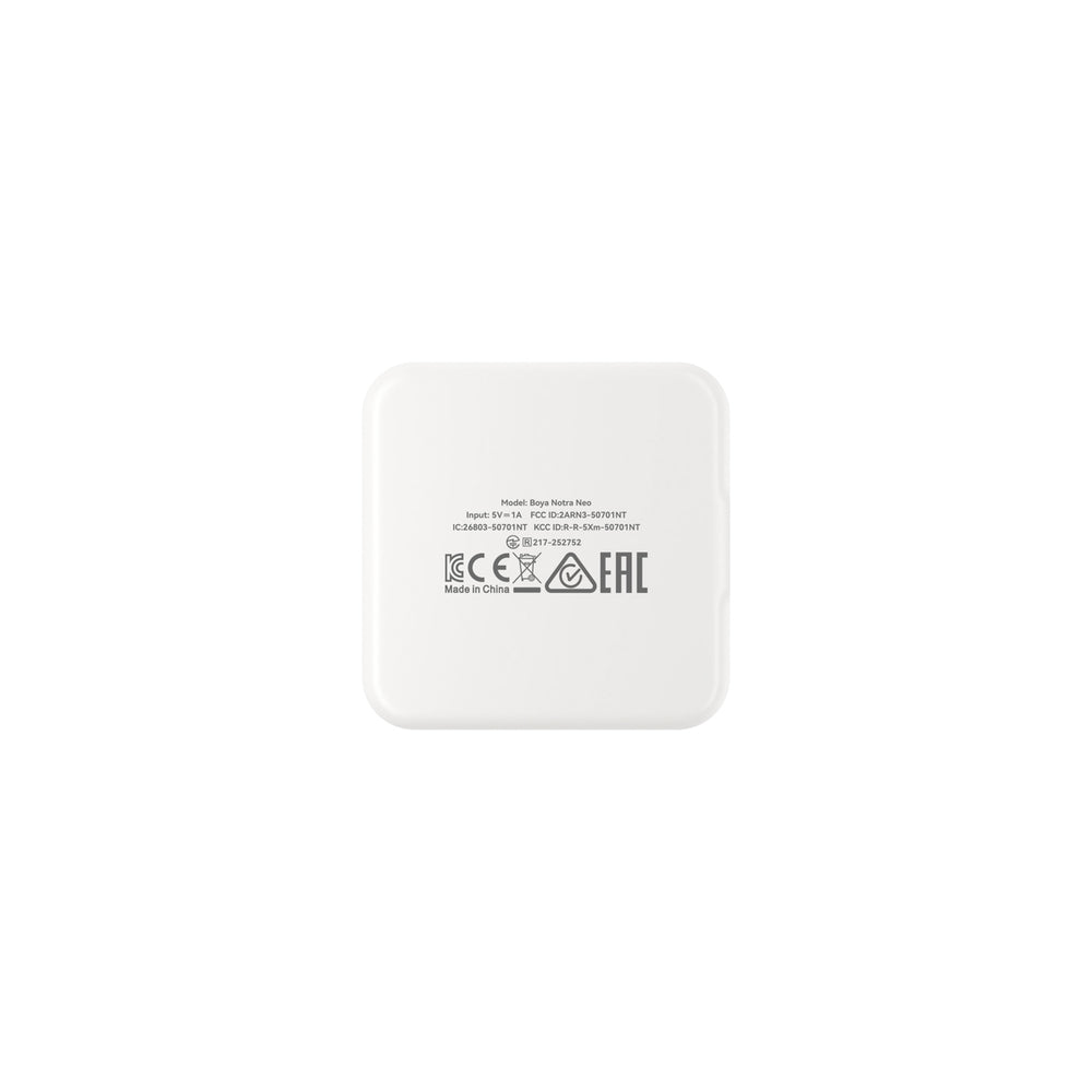 BOYA Notra Neo Voice Recorder with AI Transcription - White_4