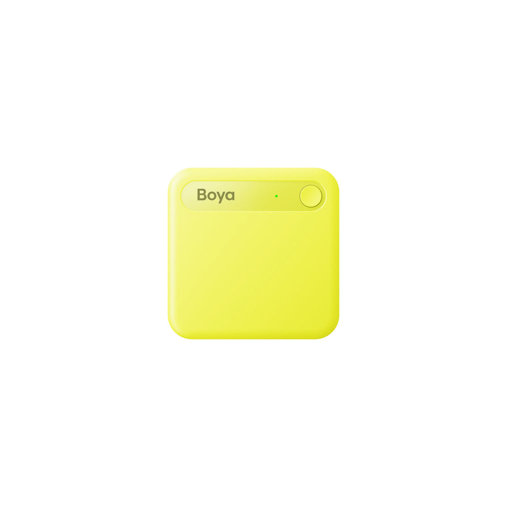 BOYA Notra Neo Voice Recorder with AI Transcription - Yellow_1