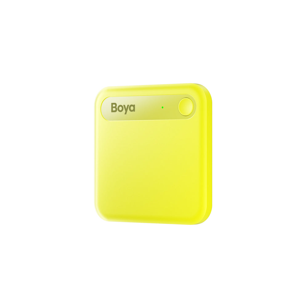 BOYA Notra Neo Voice Recorder with AI Transcription - Yellow_2