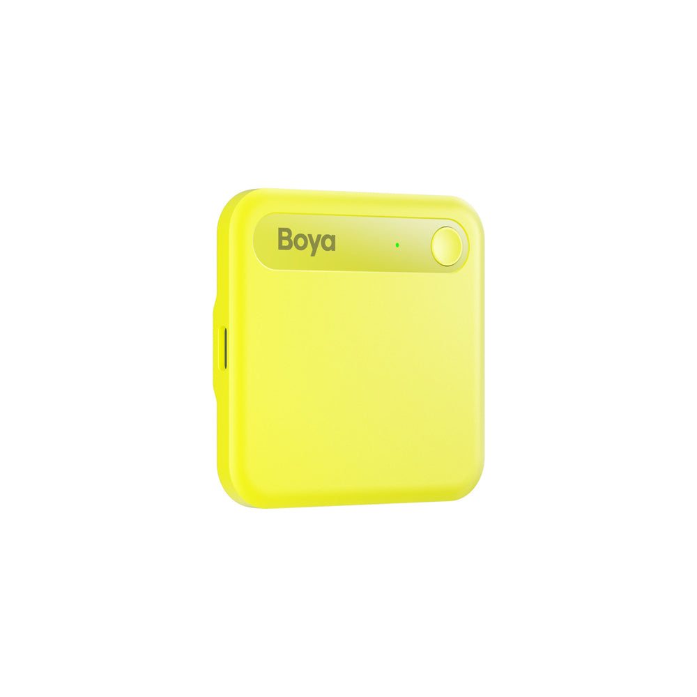 BOYA Notra Neo Voice Recorder with AI Transcription - Yellow_7