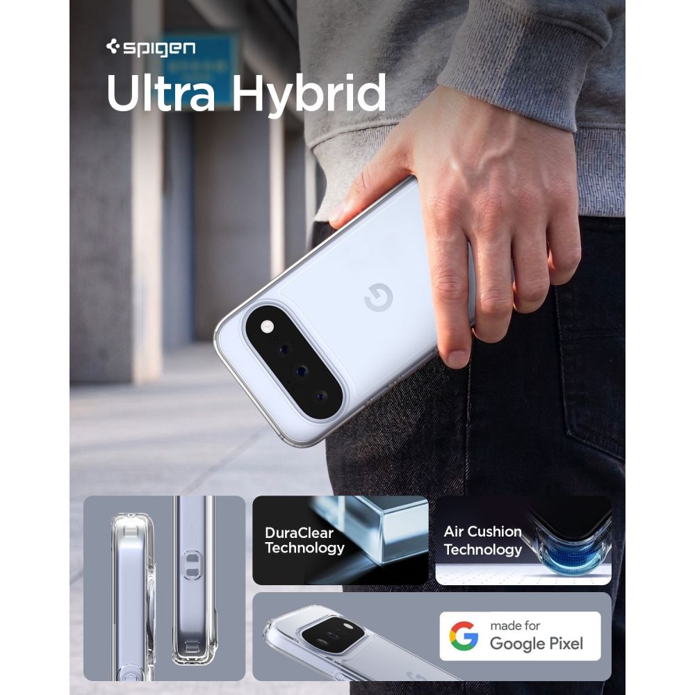 Spigen Ultra Hybrid Case for Google Pixel 11 - Transparent_10