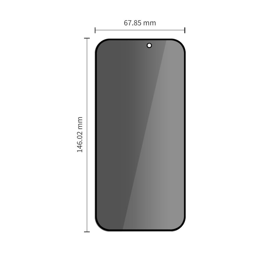 Tech-Protect Glass SPY+ 2-Pack Privacy Tempered Glass for iPhone 18 Pro Max_1