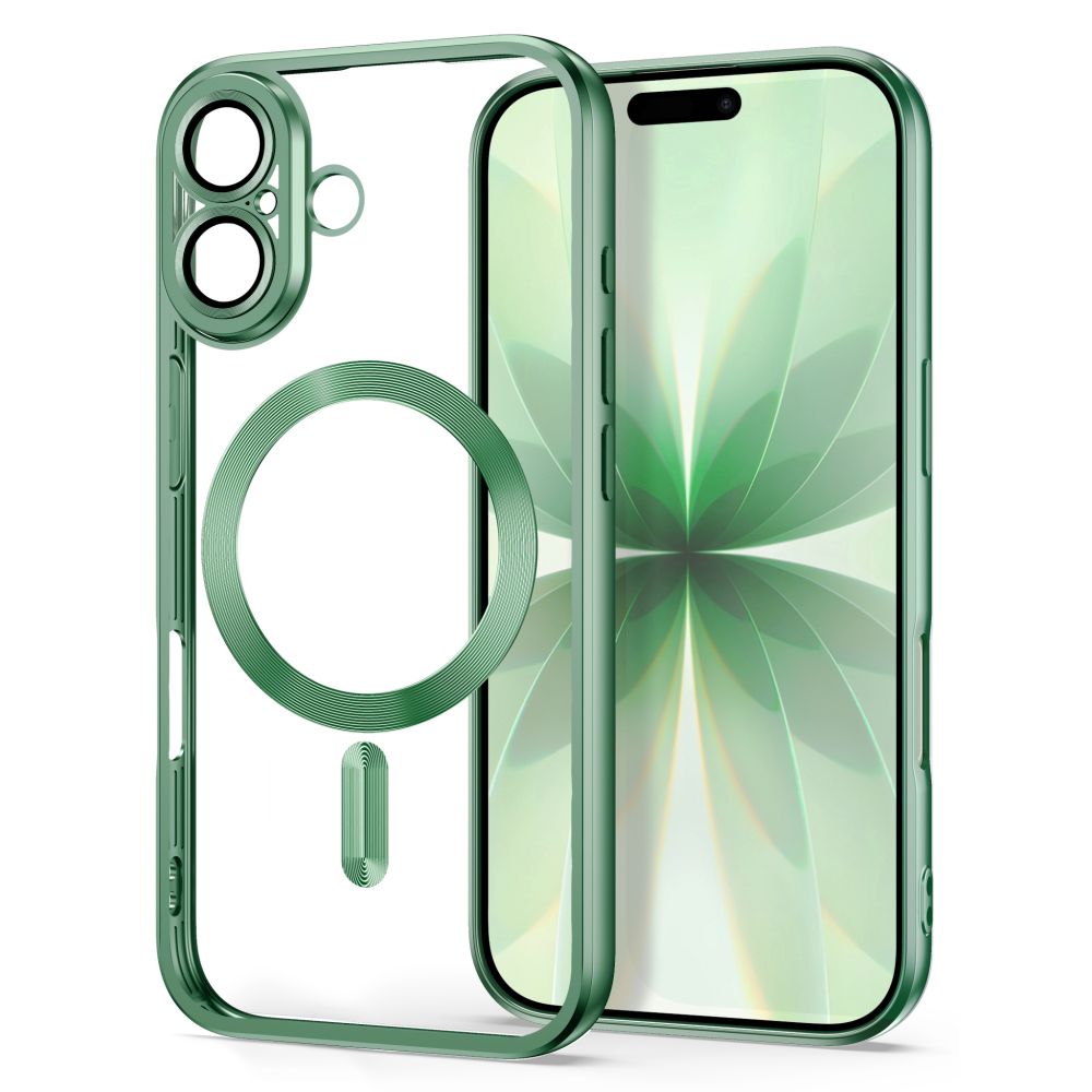 Tech-Protect MagFlex Case for iPhone 17 - Matte Green_1