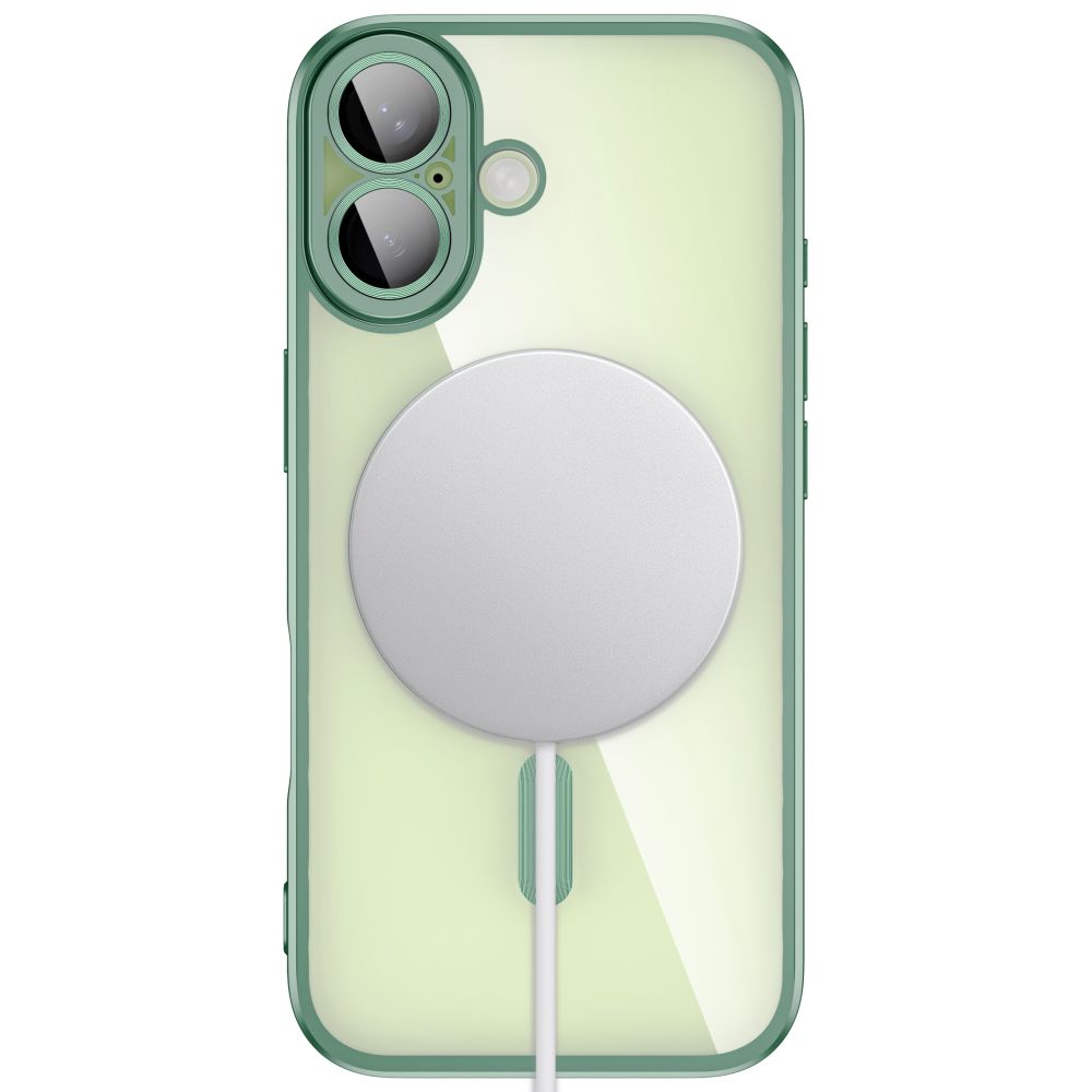 Tech-Protect MagFlex Case for iPhone 17 - Matte Green_3