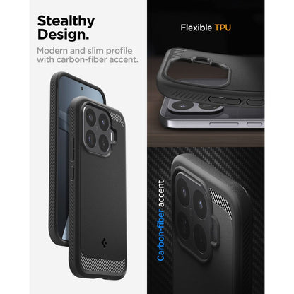 Spigen Rugged Armor Case for Xiaomi 17T - Matte Black_10