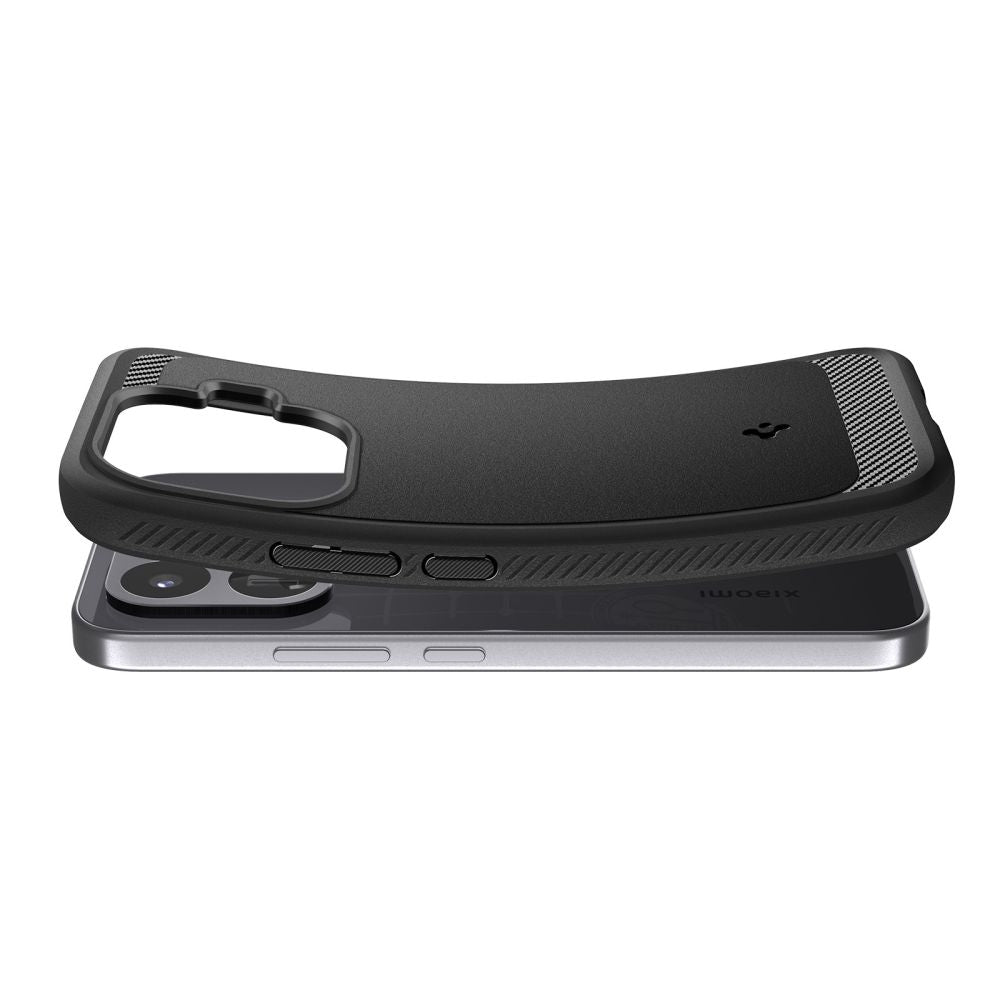 Spigen Rugged Armor Case for Xiaomi 17T - Matte Black_3