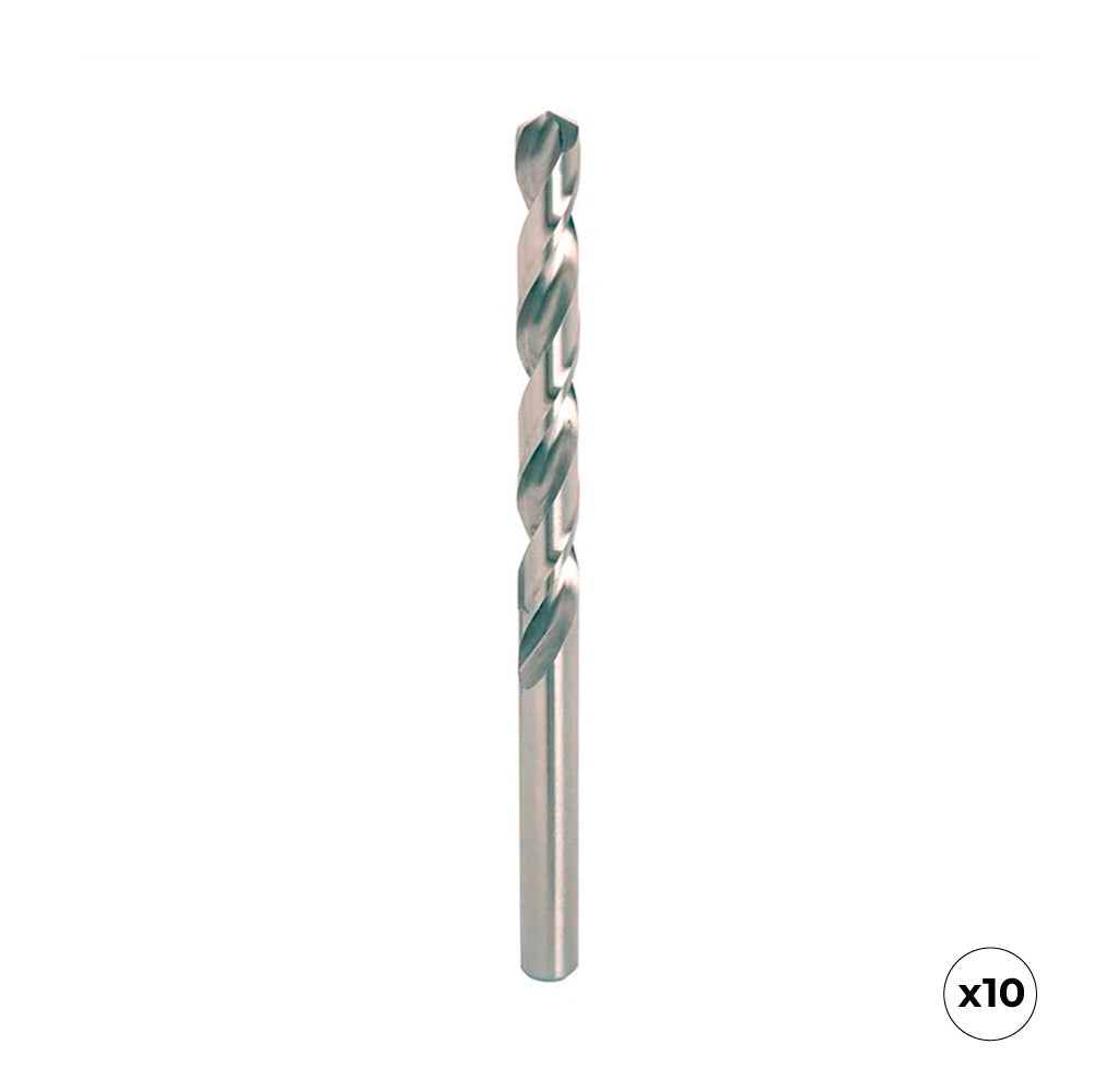 Broca hss4341 para metal, retificada, 10 unids, Ã¸6,00 x 93,00 mm_0