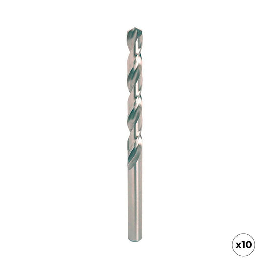Broca hss4341 para metal, retificada, 10 unids, Ã¸6,00 x 93,00 mm_0