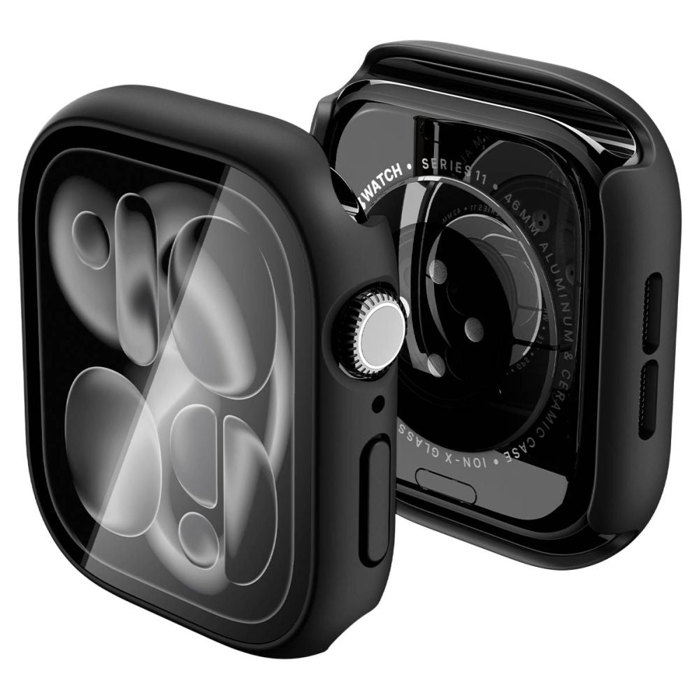 Spigen Thin Fit 360 Case for Apple Watch 46mm - Black_0