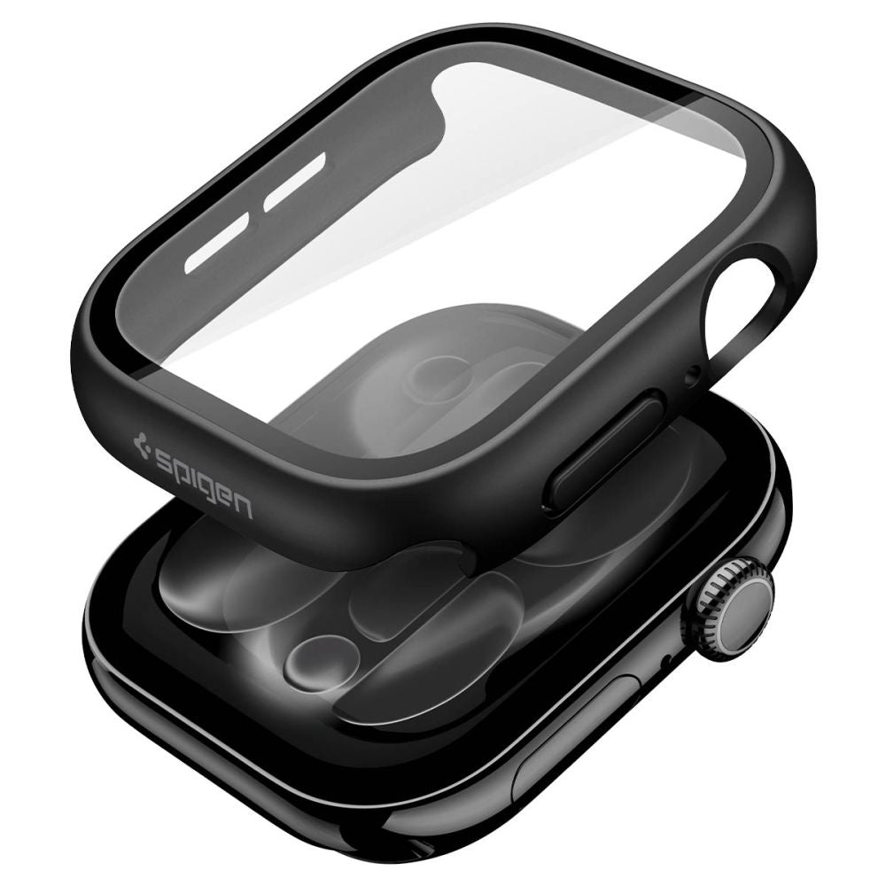 Spigen Thin Fit 360 Case for Apple Watch 46mm - Black_2