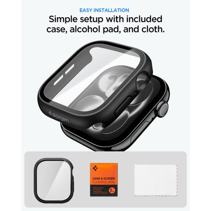 Spigen Thin Fit 360 Case for Apple Watch 46mm - Black_8