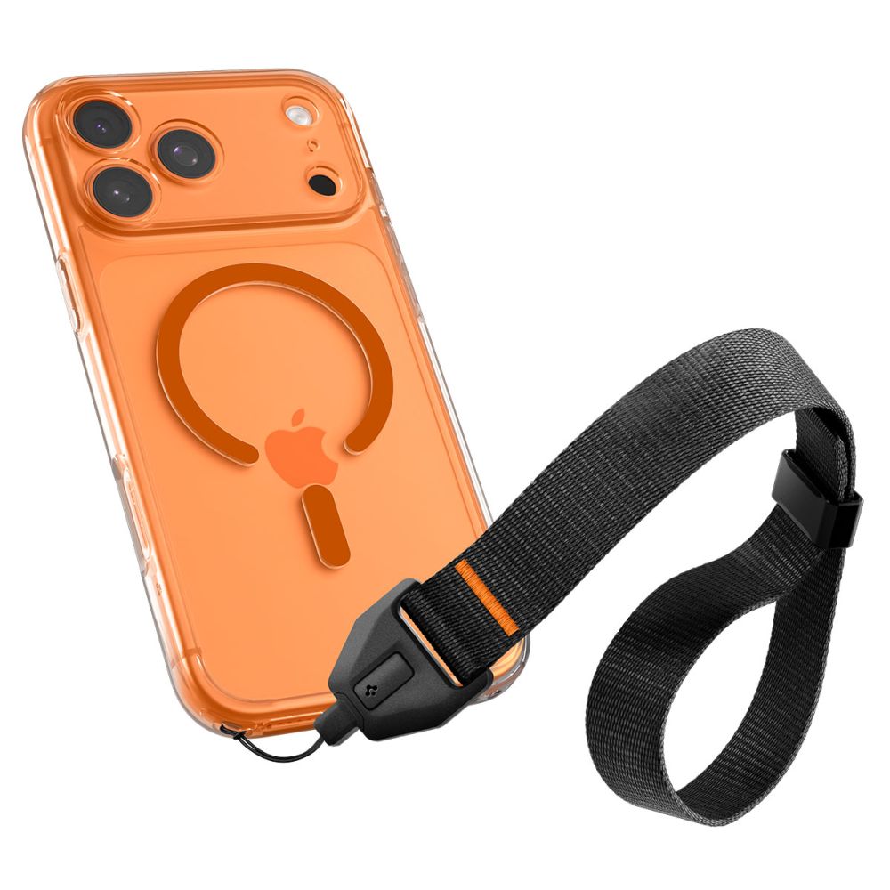 Spigen Universal Adjustable Lanyard Strap Wrist for Phone - Black_5
