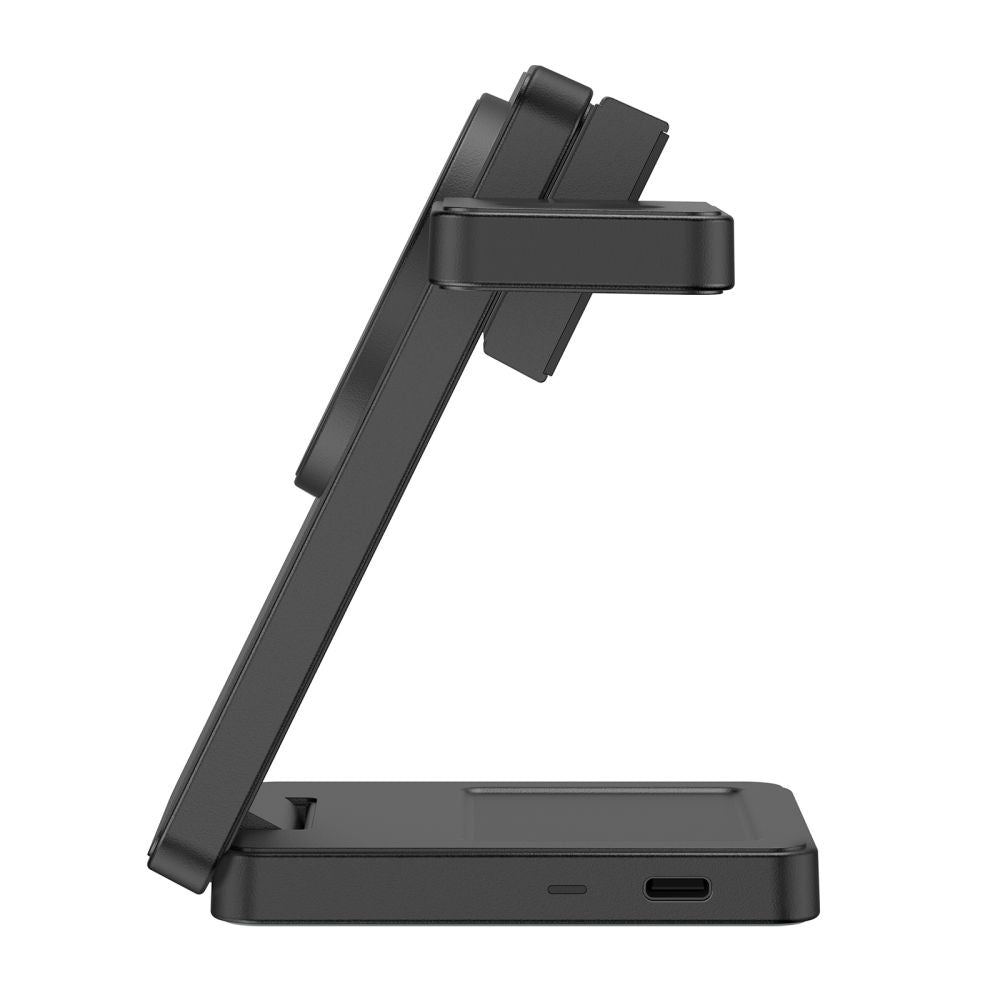 Tech-Protect A56 3in1 MagSafe Wireless Charger + USB-C / USB-C Cable 100cm - Black_2