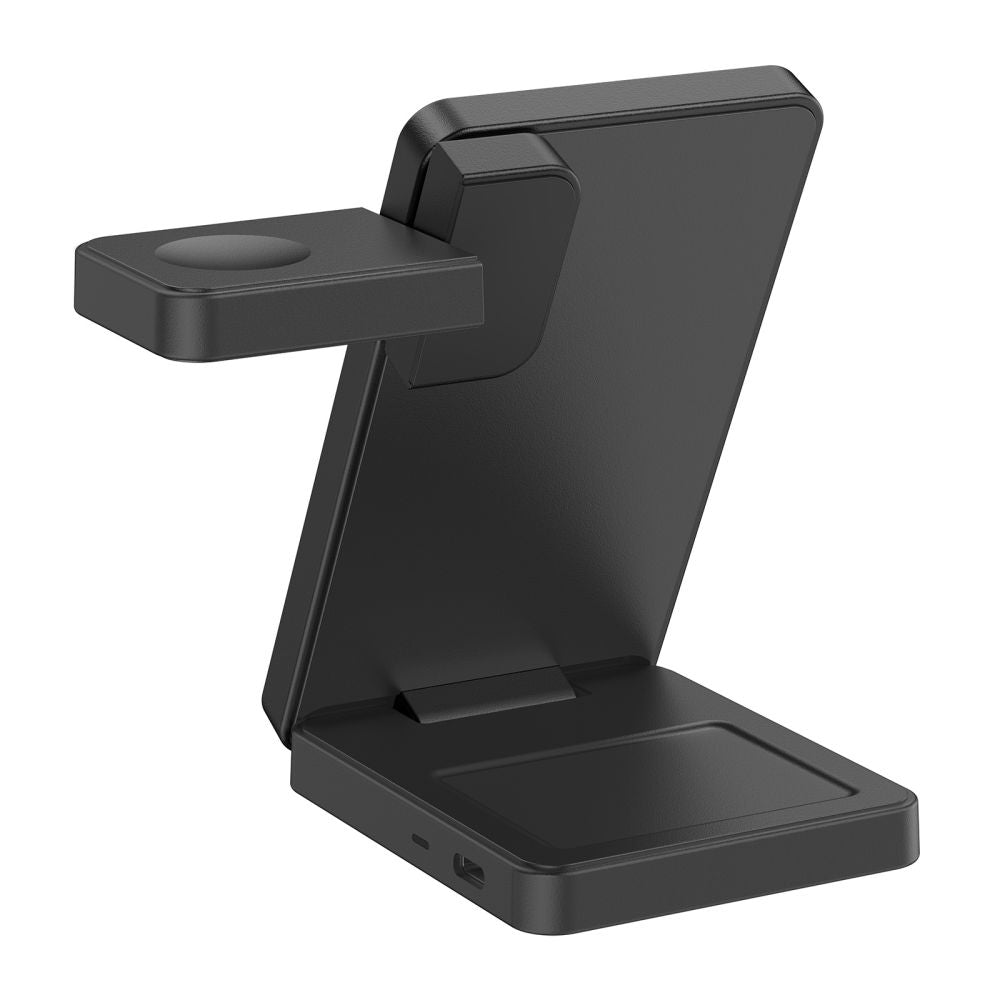 Tech-Protect A56 3in1 MagSafe Wireless Charger + USB-C / USB-C Cable 100cm - Black_3