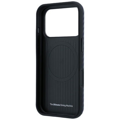 BMW M Carbon Metal Logo MagSafe Case for iPhone 17 Pro / 18 Pro - Navy Blue_6