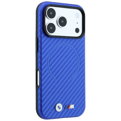 BMW M Carbon Printed Ring MagSafe Case for iPhone 17 Pro Max / 18 Pro Max - Blue_3