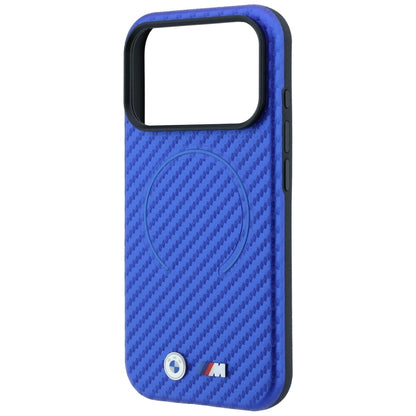 BMW M Carbon Printed Ring MagSafe Case for iPhone 17 Pro Max / 18 Pro Max - Blue_5