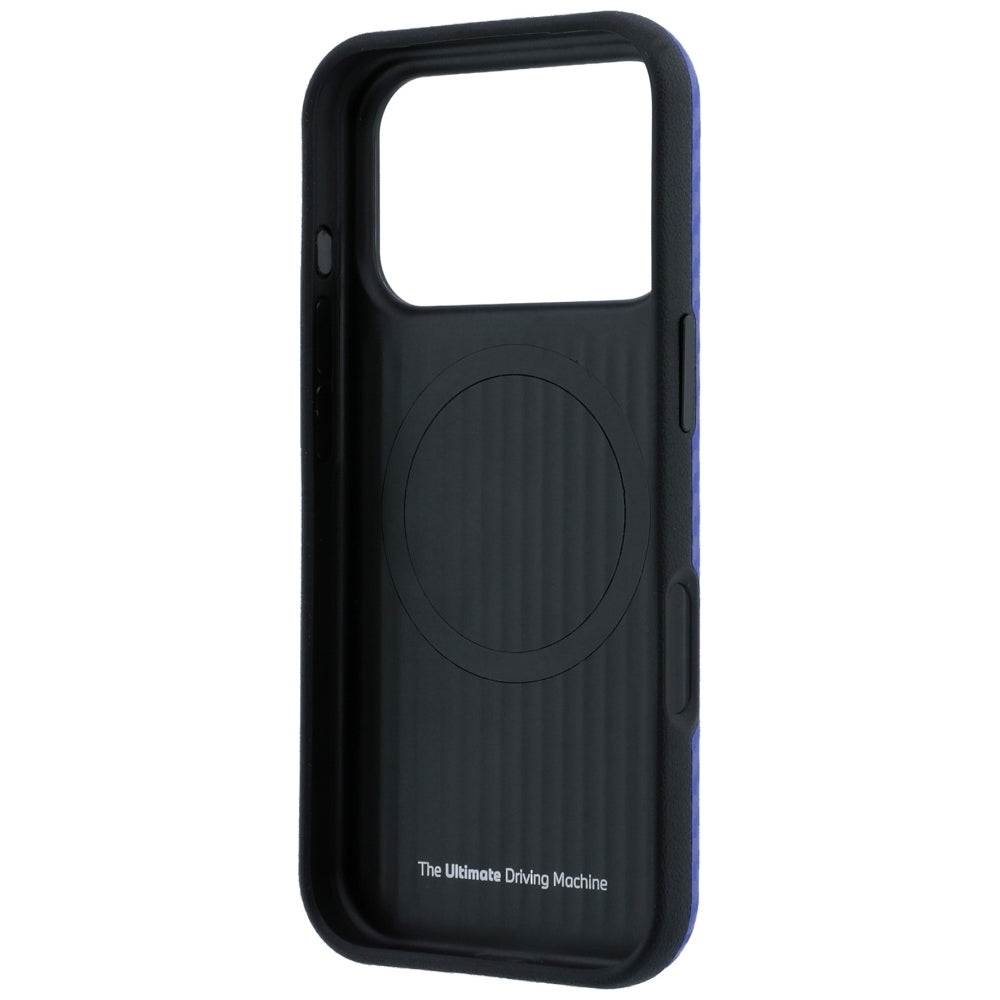 BMW M Carbon Printed Ring MagSafe Case for iPhone 17 Pro Max / 18 Pro Max - Blue_6