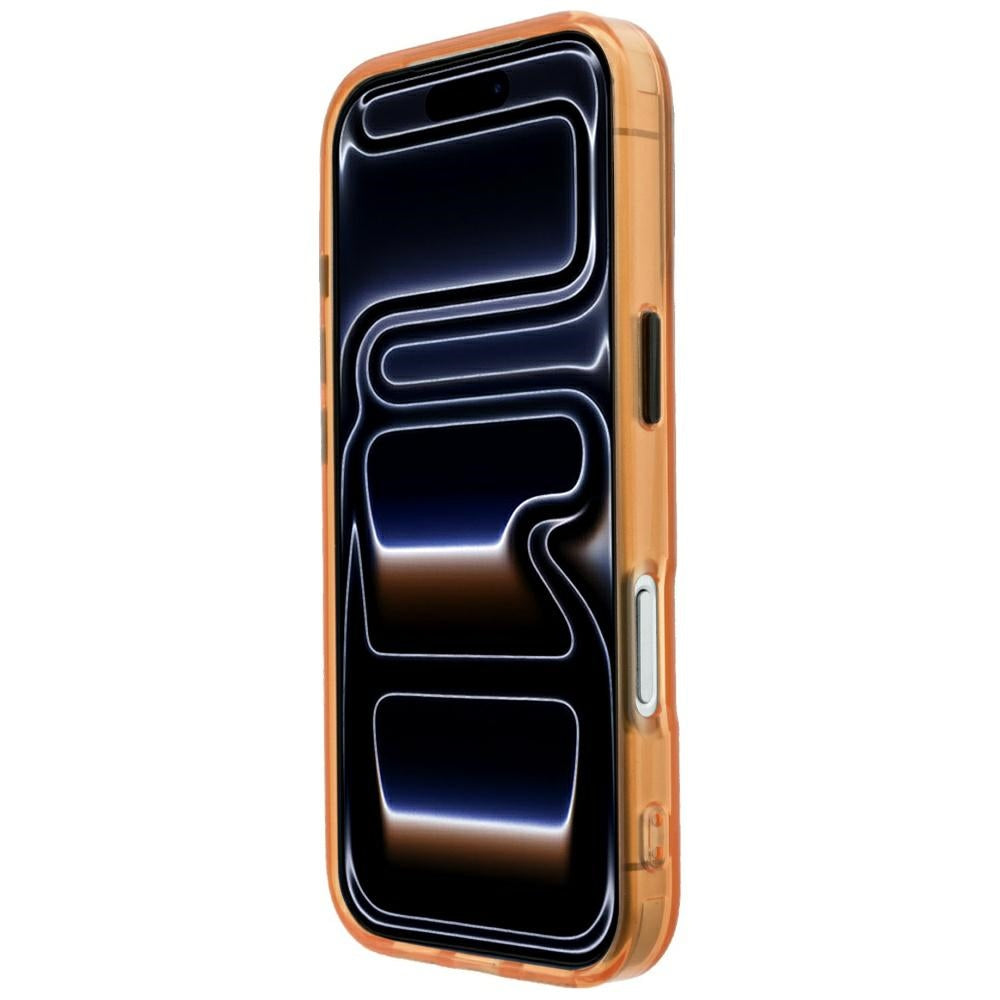 BMW M IML Frosted Metal Logo &amp; Trims MagSafe Case for iPhone 17 Pro / 18 Pro - Orange_4