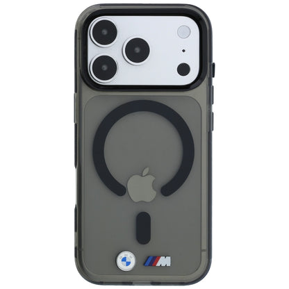 BMW M IML Glossy Metal Logo &amp; Trims MagSafe Case for iPhone 17 Pro / 18 Pro - Black_2