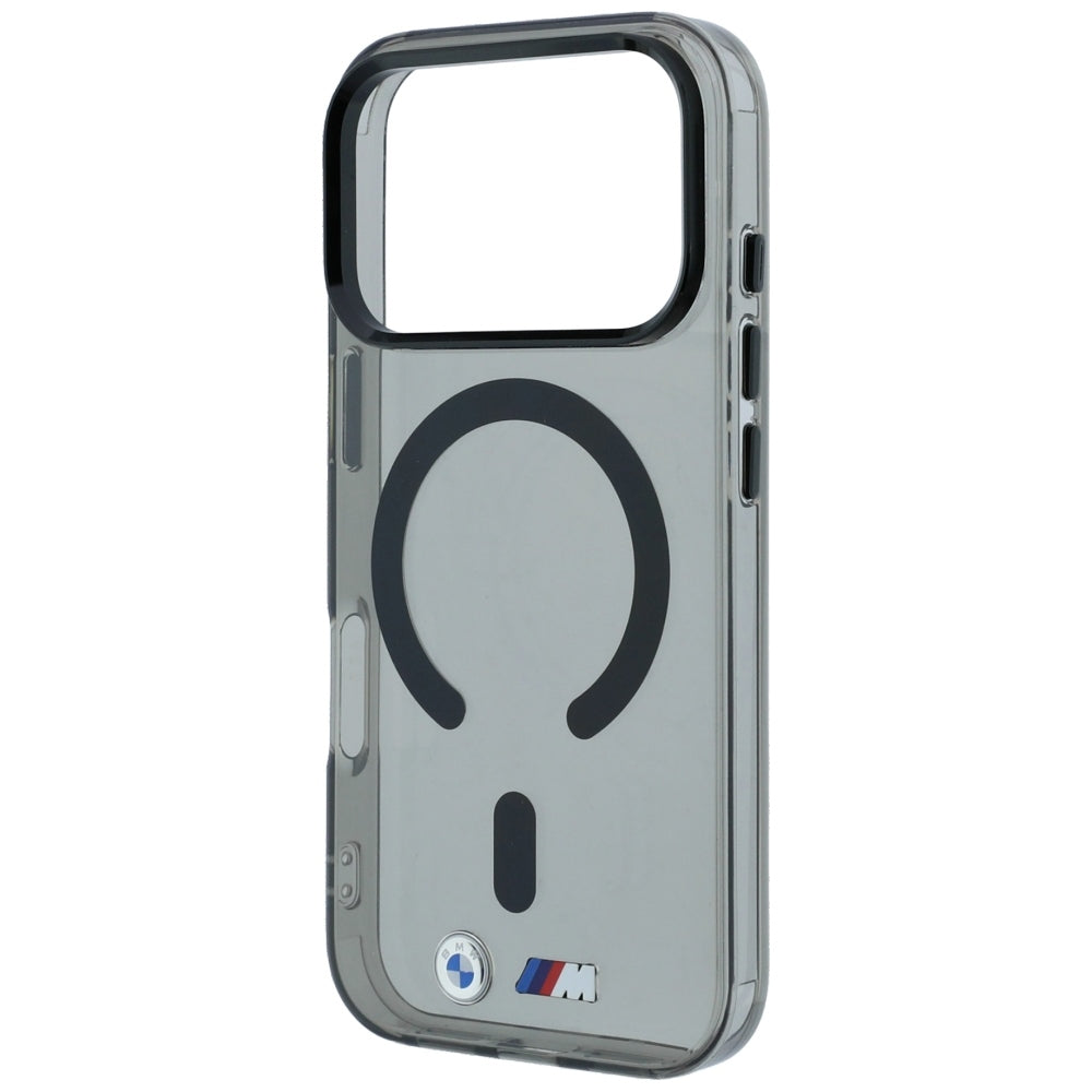 BMW M IML Glossy Metal Logo &amp; Trims MagSafe Case for iPhone 17 Pro / 18 Pro - Black_5