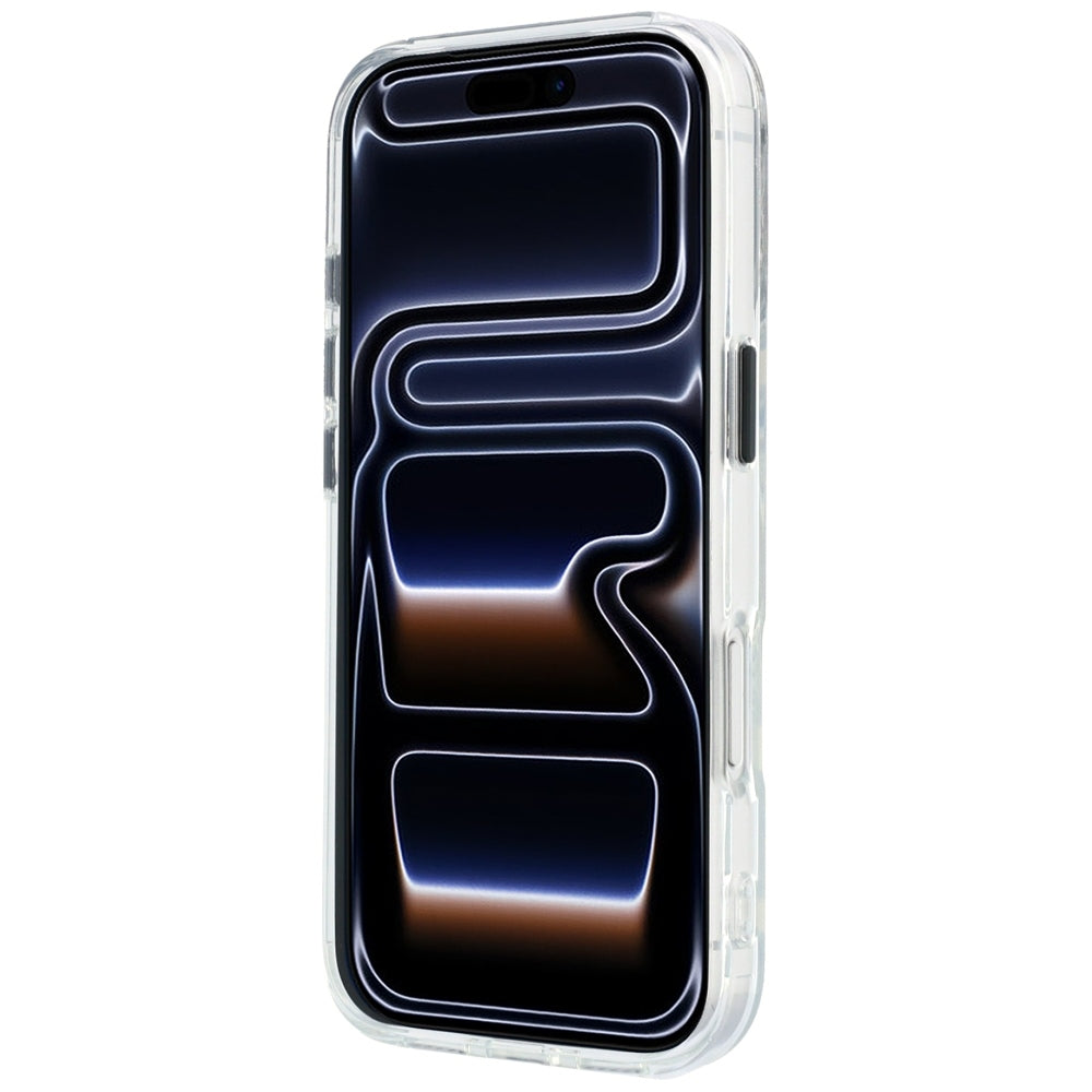 BMW M IML Glossy Metal Logo &amp; Trims MagSafe Case for iPhone 17 Pro / 18 Pro - Transparent_4