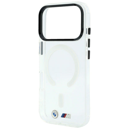 BMW M IML Glossy Metal Logo &amp; Trims MagSafe Case for iPhone 17 Pro / 18 Pro - Transparent_5