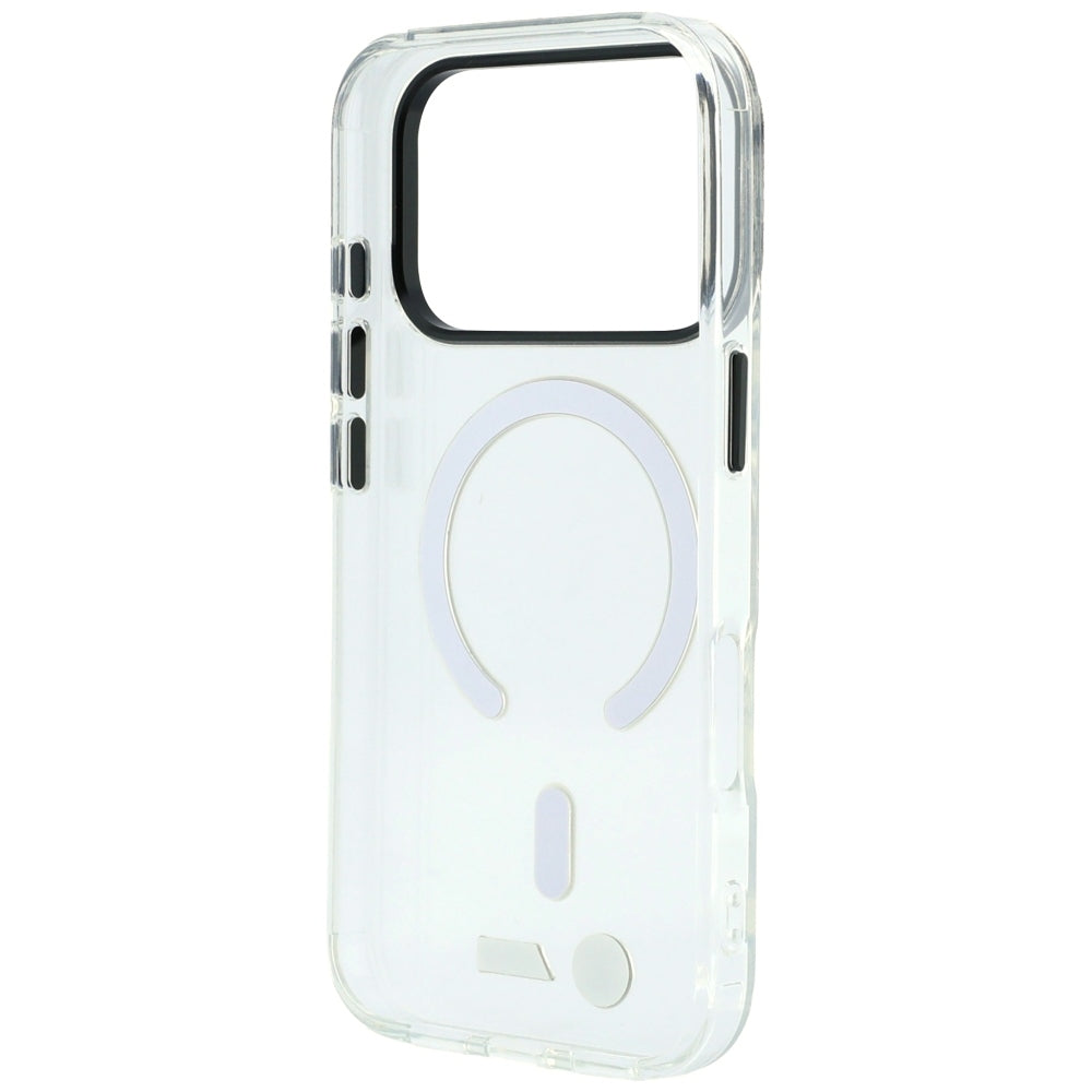BMW M IML Glossy Metal Logo &amp; Trims MagSafe Case for iPhone 17 Pro / 18 Pro - Transparent_6