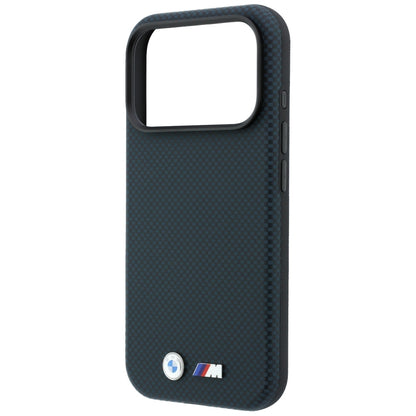 BMW M Quadrille Kevlar Metal Logo MagSafe Case for iPhone 17 Pro / 18 Pro - Navy Blue_5