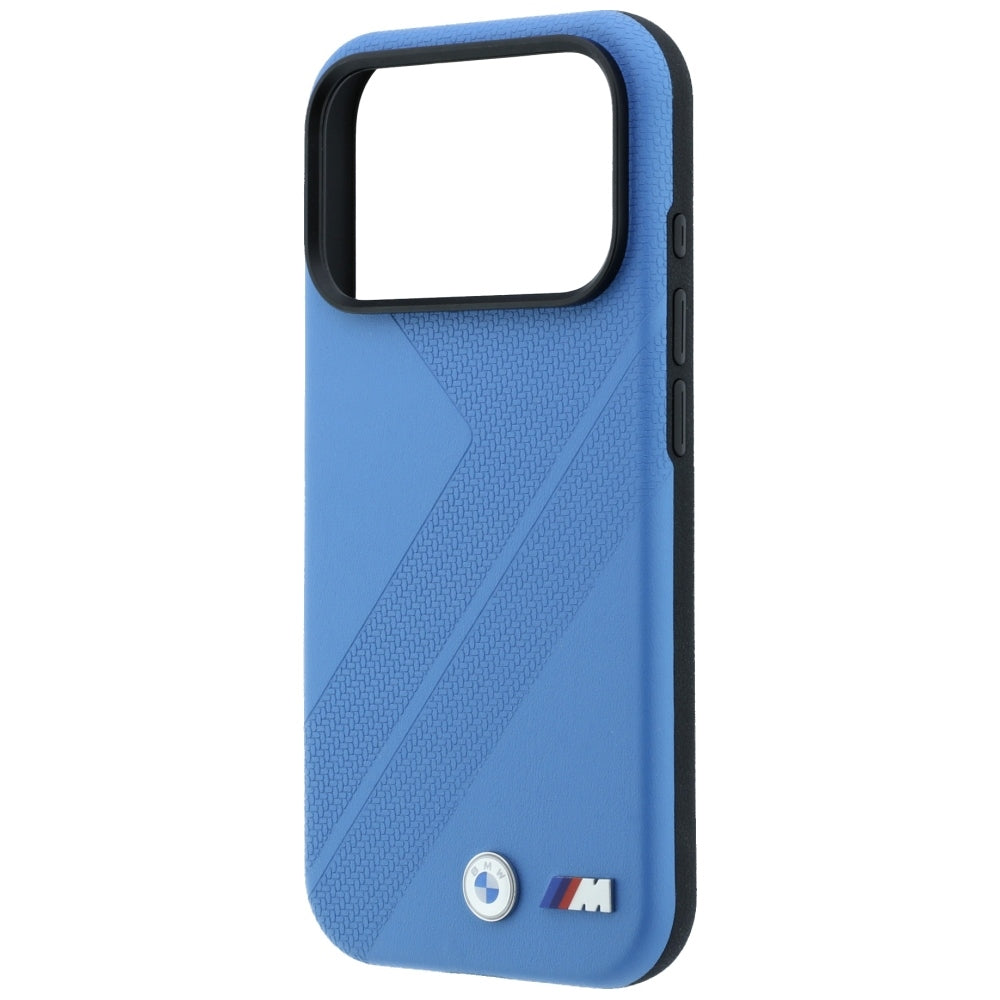 BMW M Tire Track Metal Logo MagSafe Case for iPhone 17 Pro / 18 Pro - Blue_5