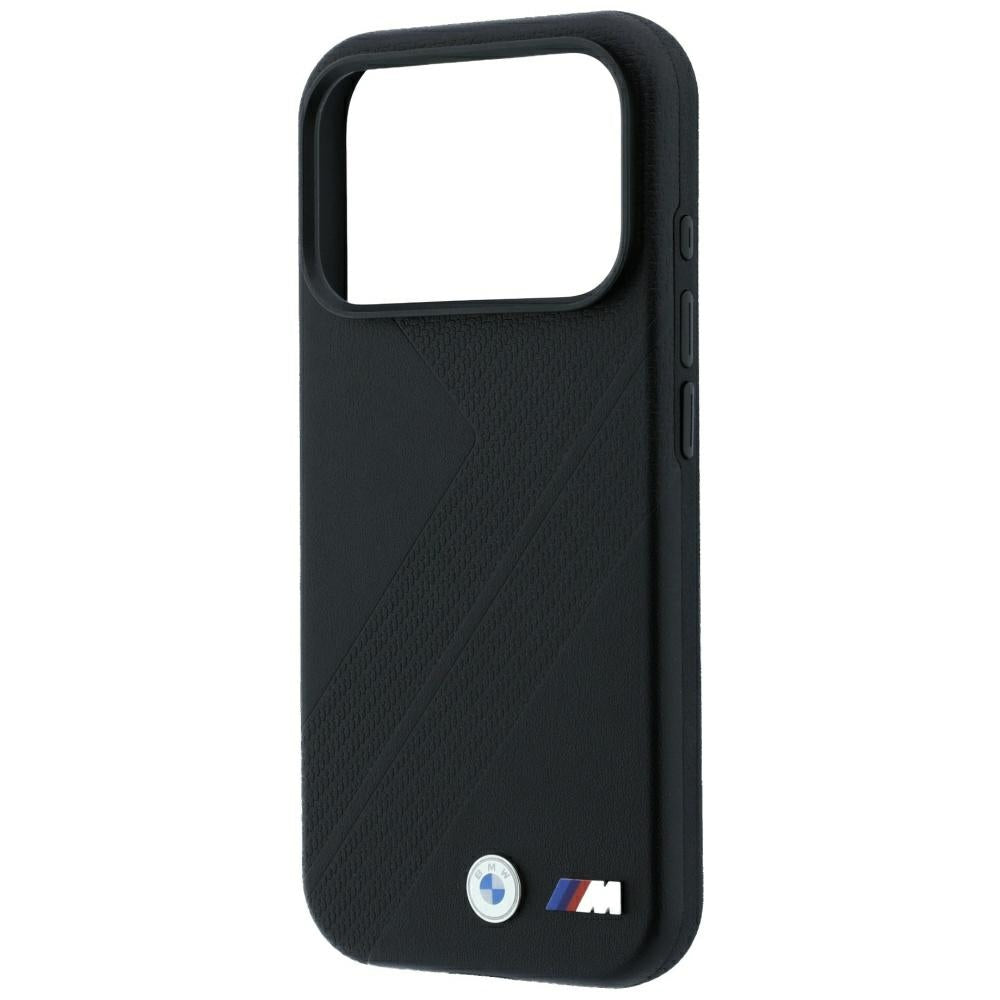 BMW M Tire Track Metal Logo MagSafe Case for iPhone 17 Pro Max / 18 Pro Max - Black_5