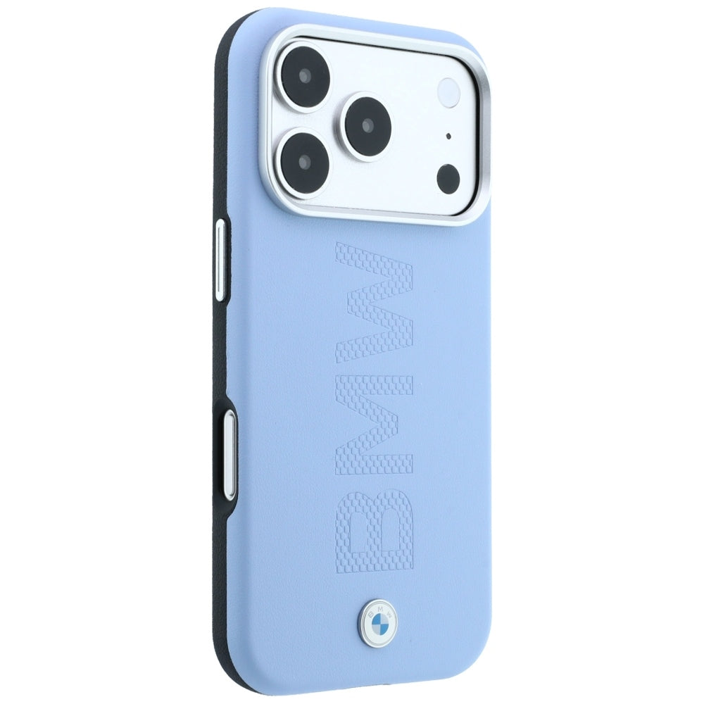 BMW Sign Centered Deboss MagSafe Case for iPhone 17 Pro / 18 Pro - Blue_3