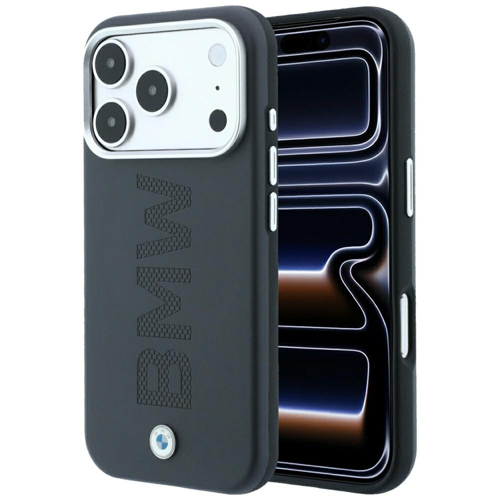 BMW Sign Centered Deboss MagSafe Case for iPhone 17 Pro / 18 Pro - Gray_0