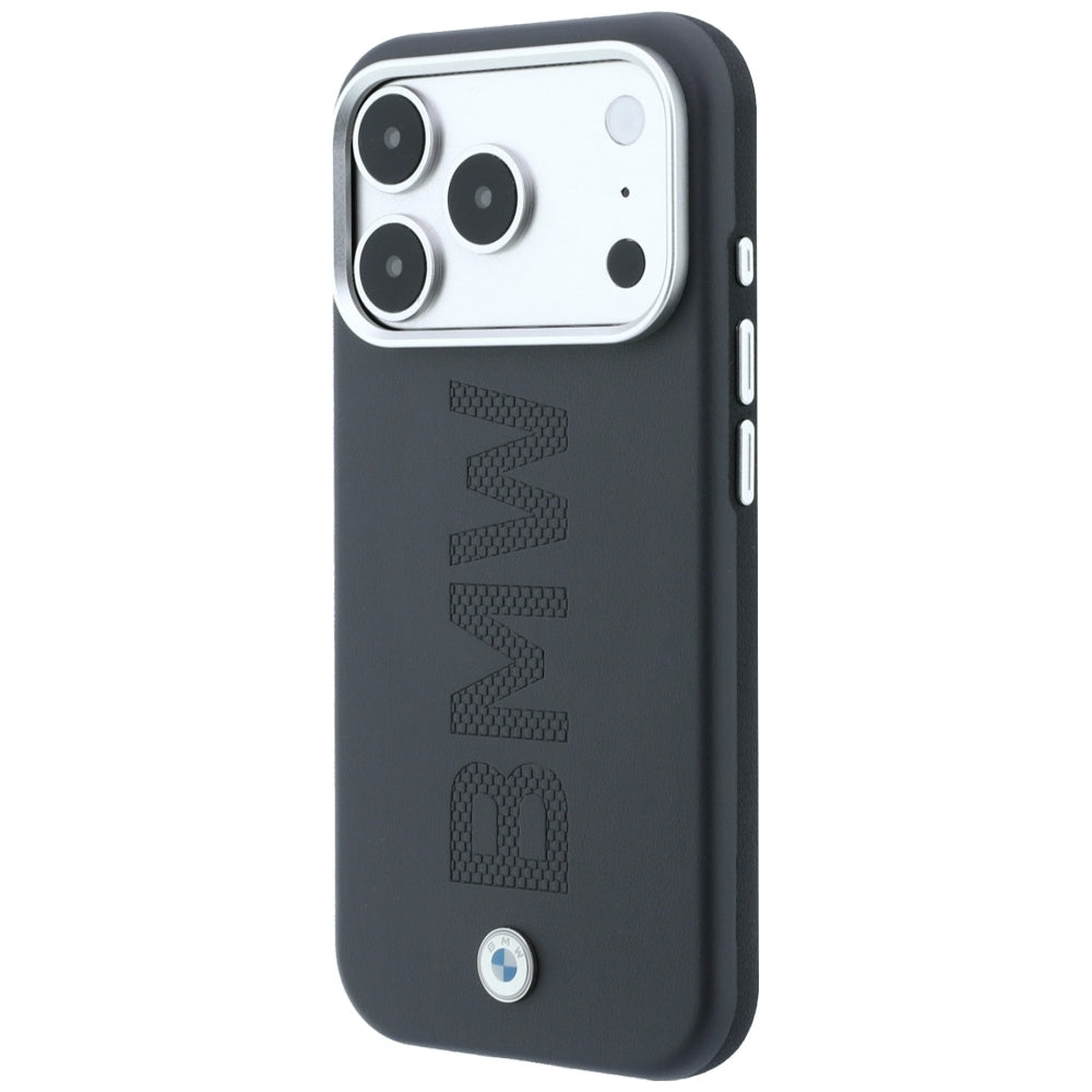 BMW Sign Centered Deboss MagSafe Case for iPhone 17 Pro / 18 Pro - Gray_1