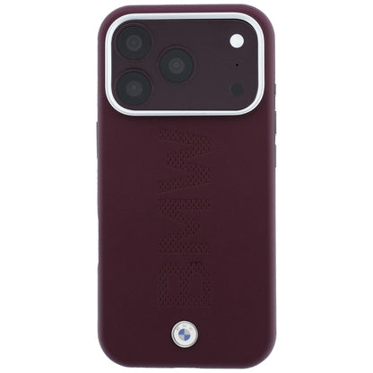 BMW Sign Centered Deboss MagSafe Case for iPhone 17 Pro Max / 18 Pro Max - Burgundy_2