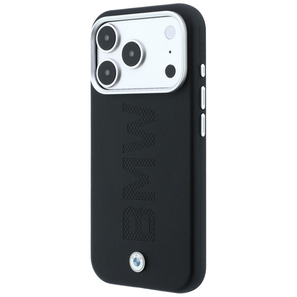 BMW Sign Centered Deboss MagSafe Case for iPhone 17 Pro Max / 18 Pro Max - Black_1