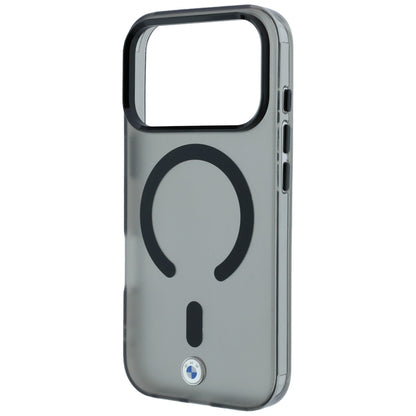 BMW Sign Frosted IML &amp; Metal Logo MagSafe Case for iPhone 17 Pro / 18 Pro - Black_5