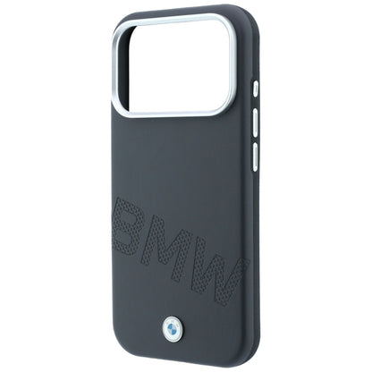 BMW Sign Inclined Deboss Letters MagSafe Case for iPhone 17 Pro Max / 18 Pro Max - Gray_5