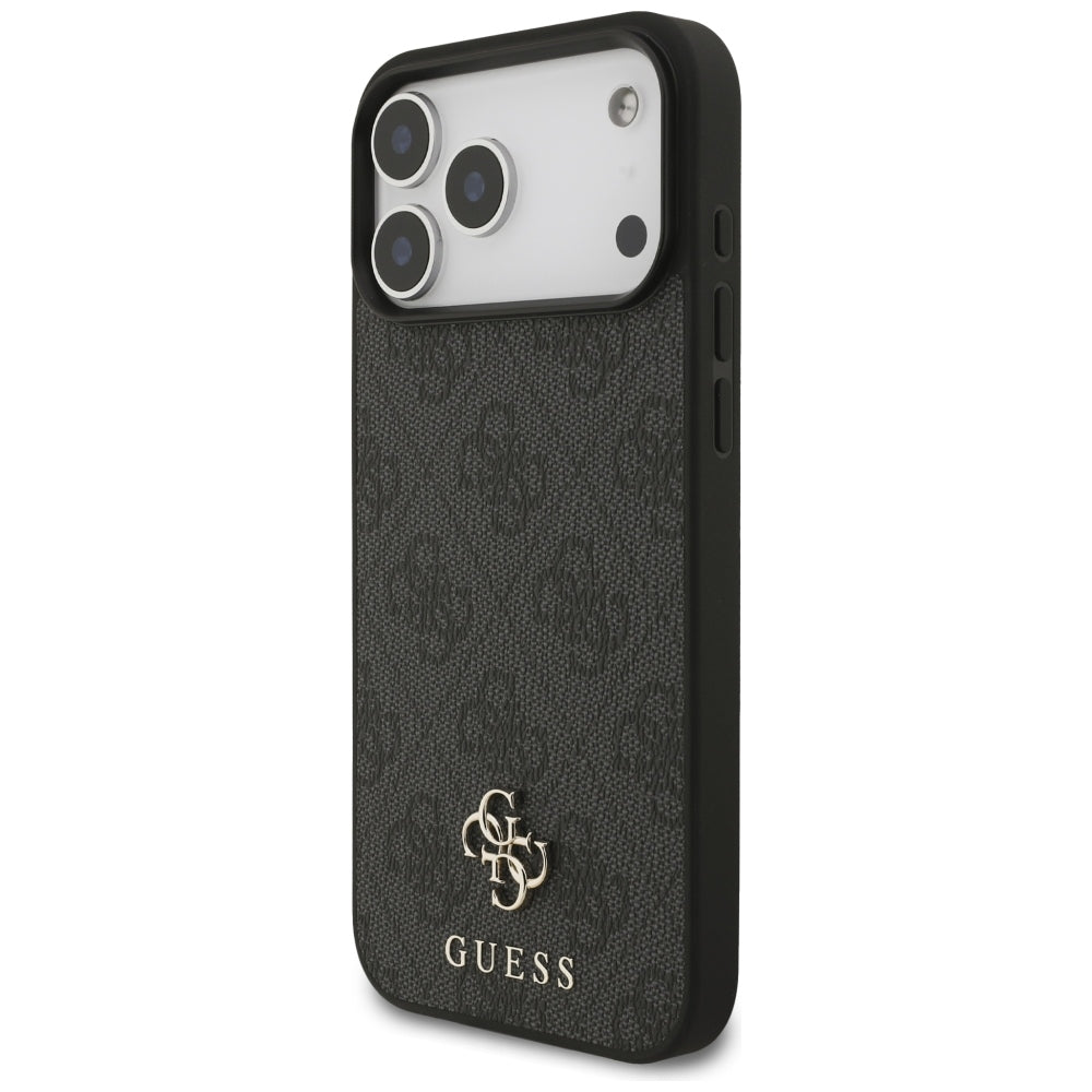 Guess 4G Small Classic Logo MagSafe Case for iPhone 17 Pro Max / 18 Pro Max - Black_1
