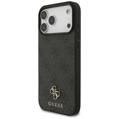 Guess 4G Small Classic Logo MagSafe Case for iPhone 17 Pro Max / 18 Pro Max - Black_1