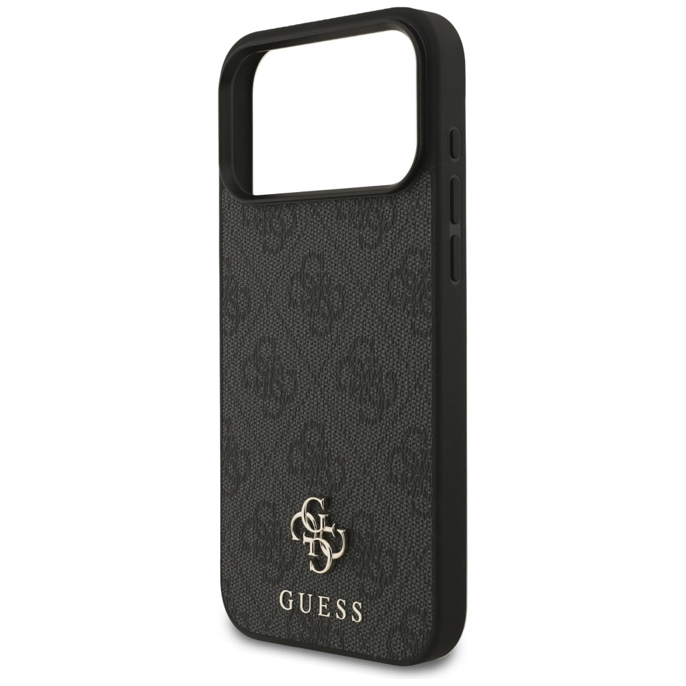 Guess 4G Small Classic Logo MagSafe Case for iPhone 17 Pro Max / 18 Pro Max - Black_5