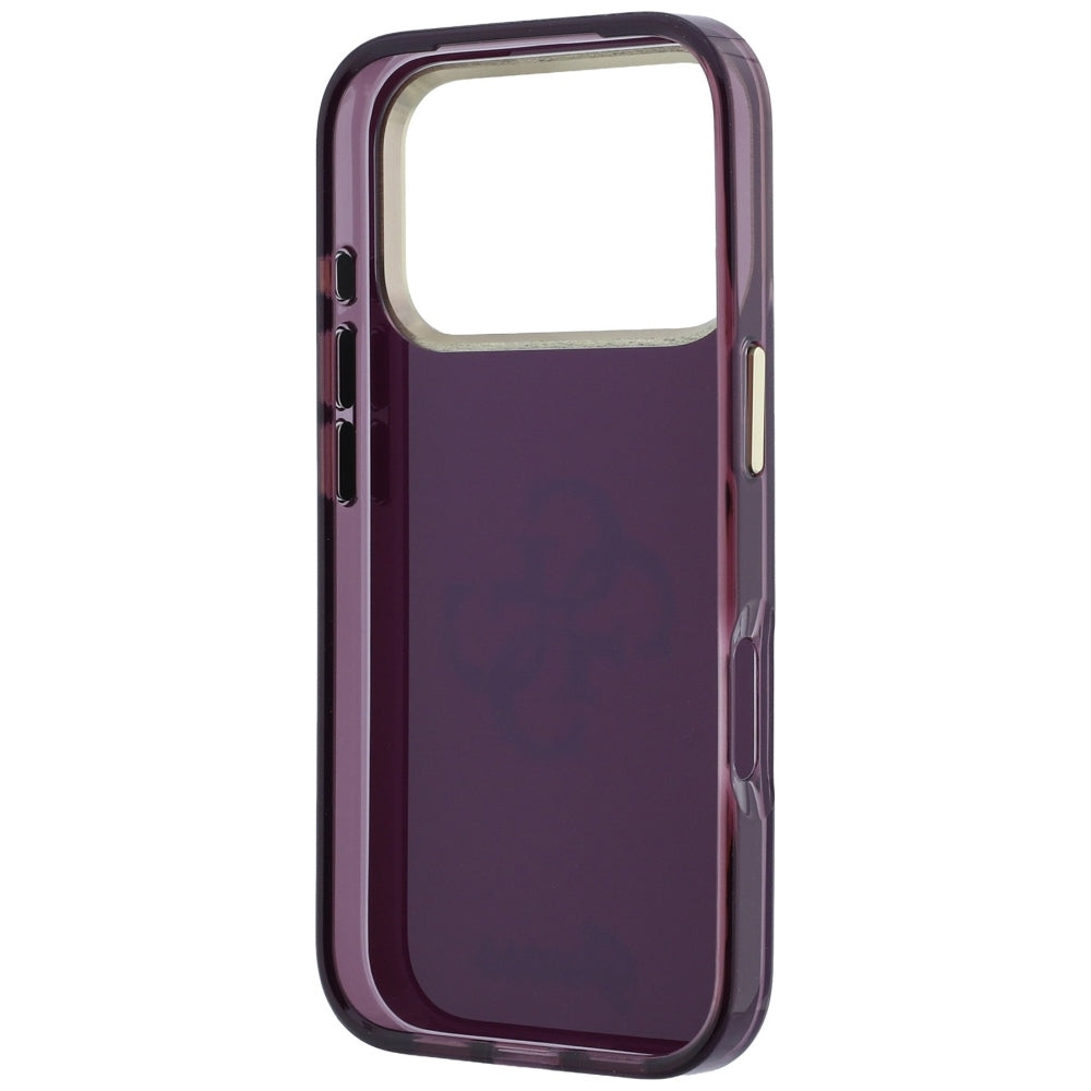 Guess IML 4G Script Metal case for iPhone 17 Pro / 18 Pro - burgundy_6