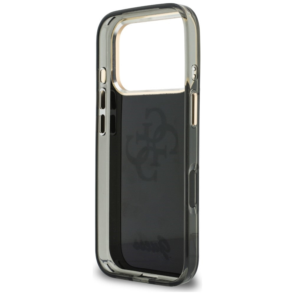 Guess IML 4G Script Metal Case for iPhone 17 Pro / 18 Pro - Black_6
