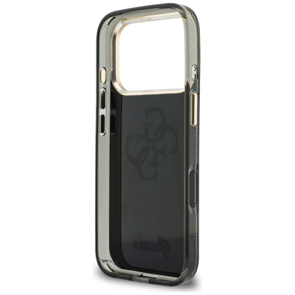 Guess IML 4G Script Metal Case for iPhone 17 Pro / 18 Pro - Black_6